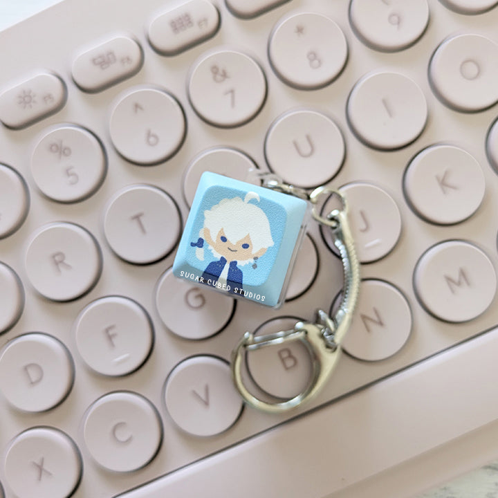 Alphinaud - Fidget Keycap Keychain