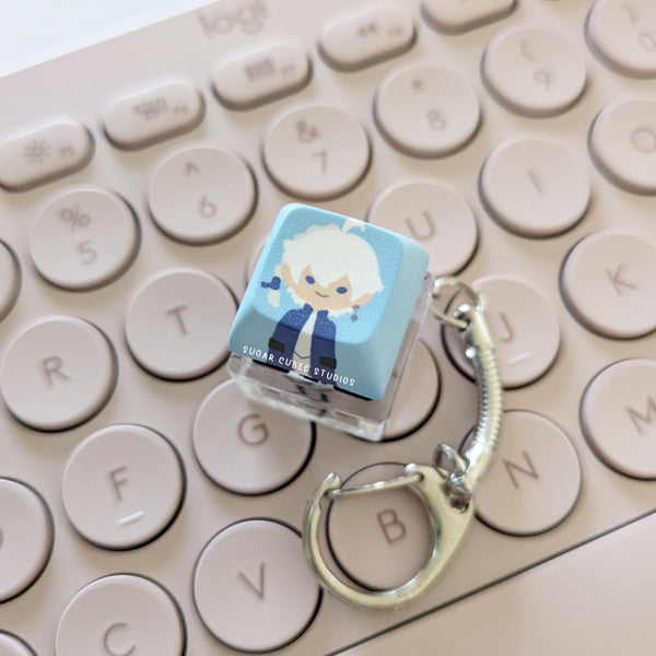 Alphinaud - Fidget Keycap Keychain