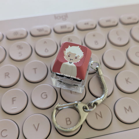 Astarion, BG3 - Fidget Keycap Keychain