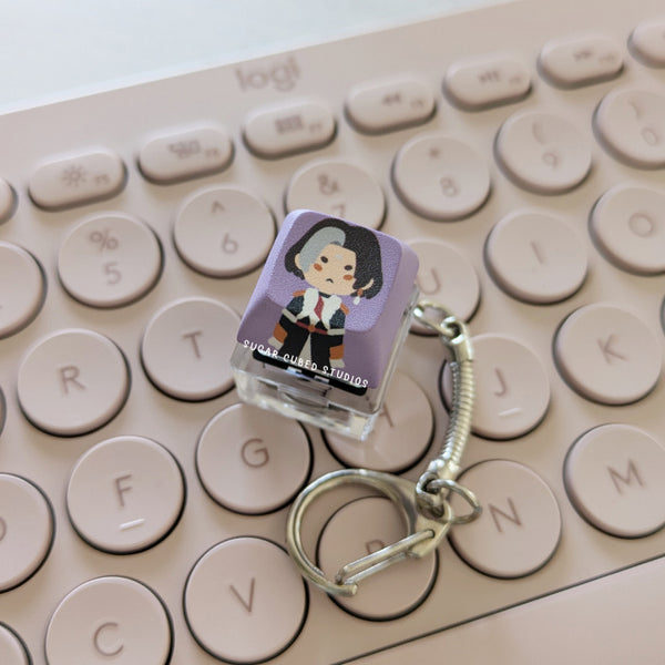 Emet - Fidget Keycap Keychain