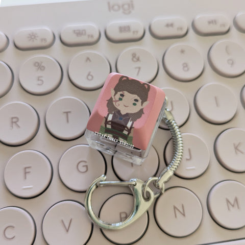 Haisin, BG3 - Fidget Keycap Keychain