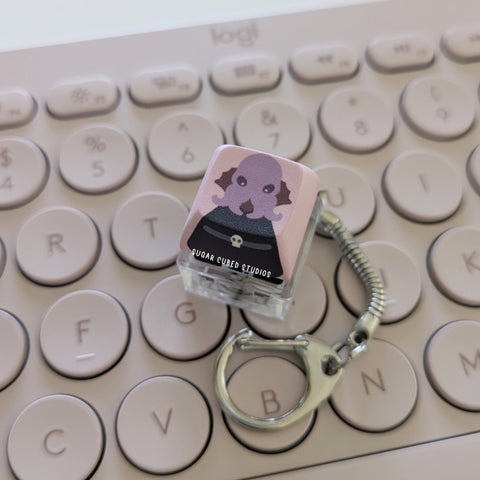 Illithid - Fidget Keycap Keychain