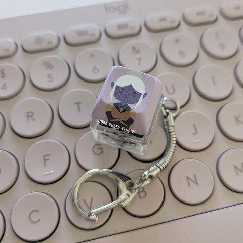 Minthara, BG3 - Fidget Keycap Keychain