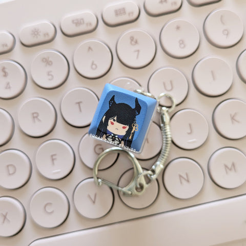 Nerissa Ravencroft - Fidget Keycap Keychain