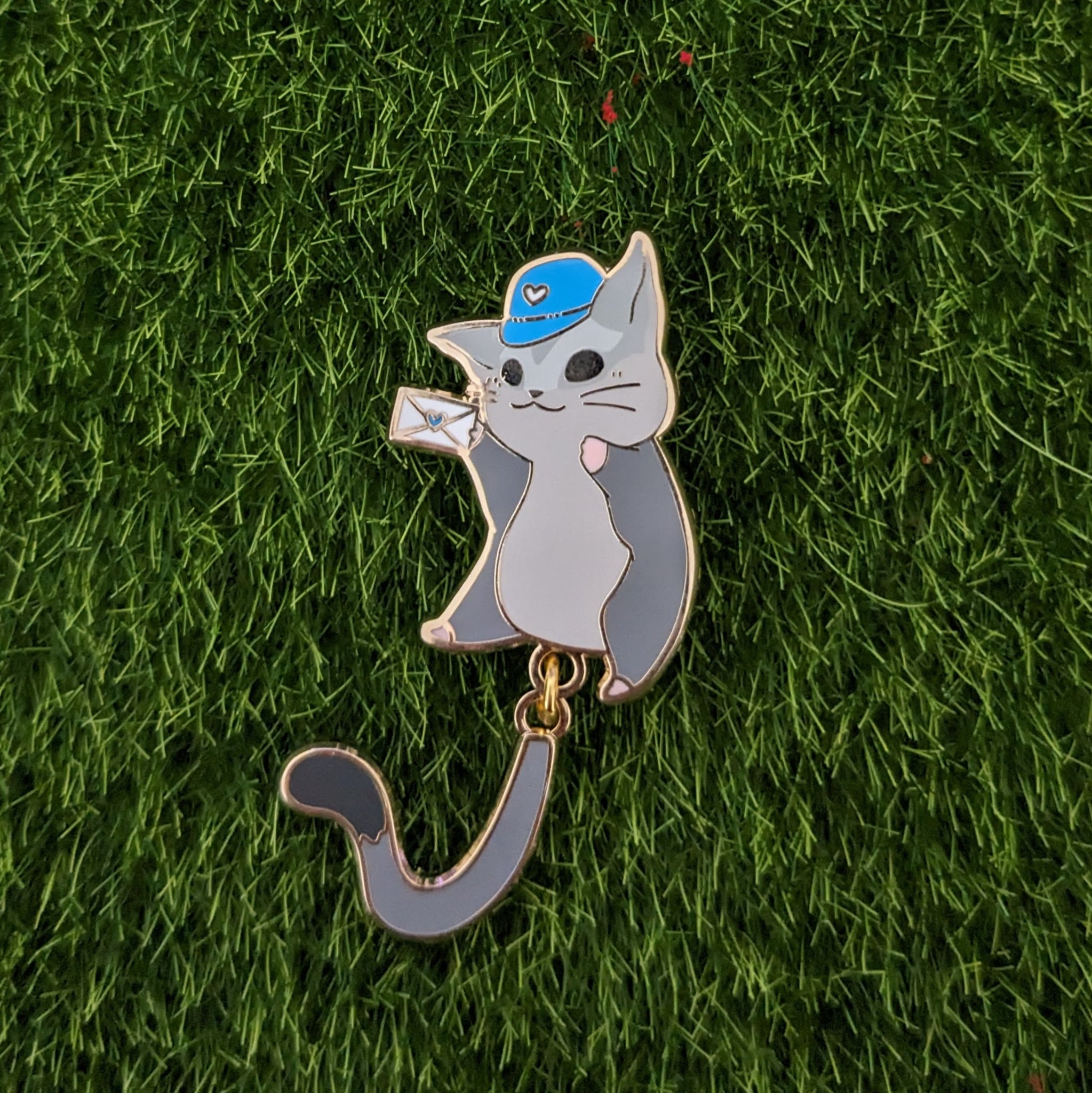 Sugar Glider Delivery - Dangle Tail Enamel Pin