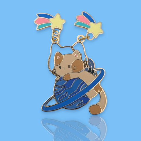 [Patreon 01.2024] The Space Kitty - Enamel Pin