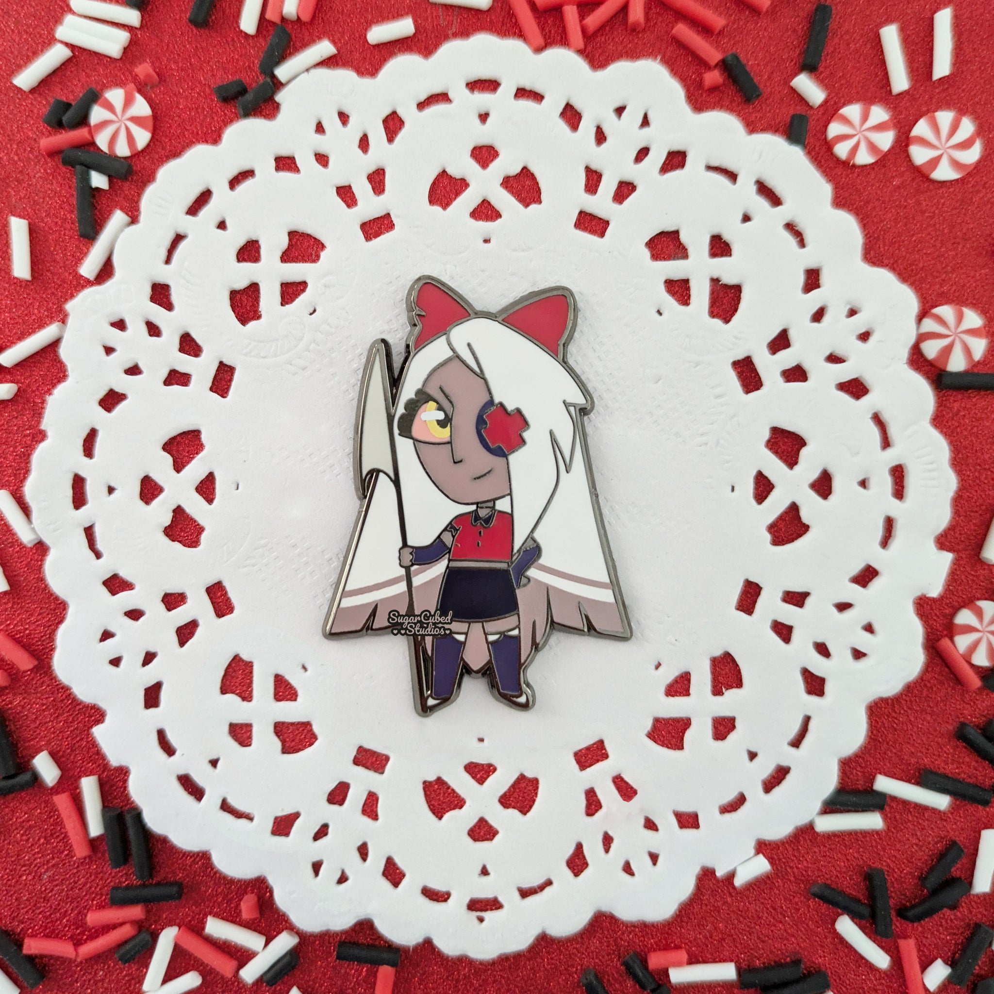 Vaggie - Hazbin Enamel Pin